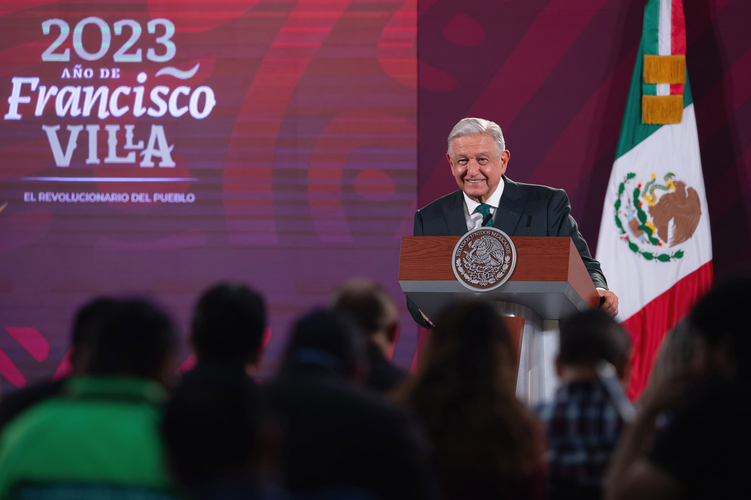 Conferencia Matutina del 8 de agosto de 2023 del presidente de México.