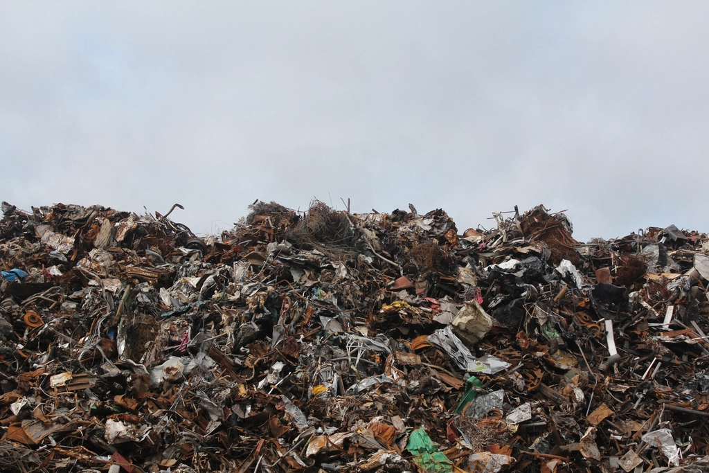 Free trash hill photo