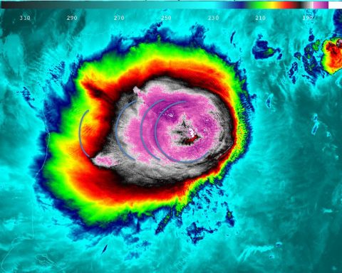Suomi NPP Satellite Views of Tropical Cyclone Mahasen in the Northern Indian Ocean